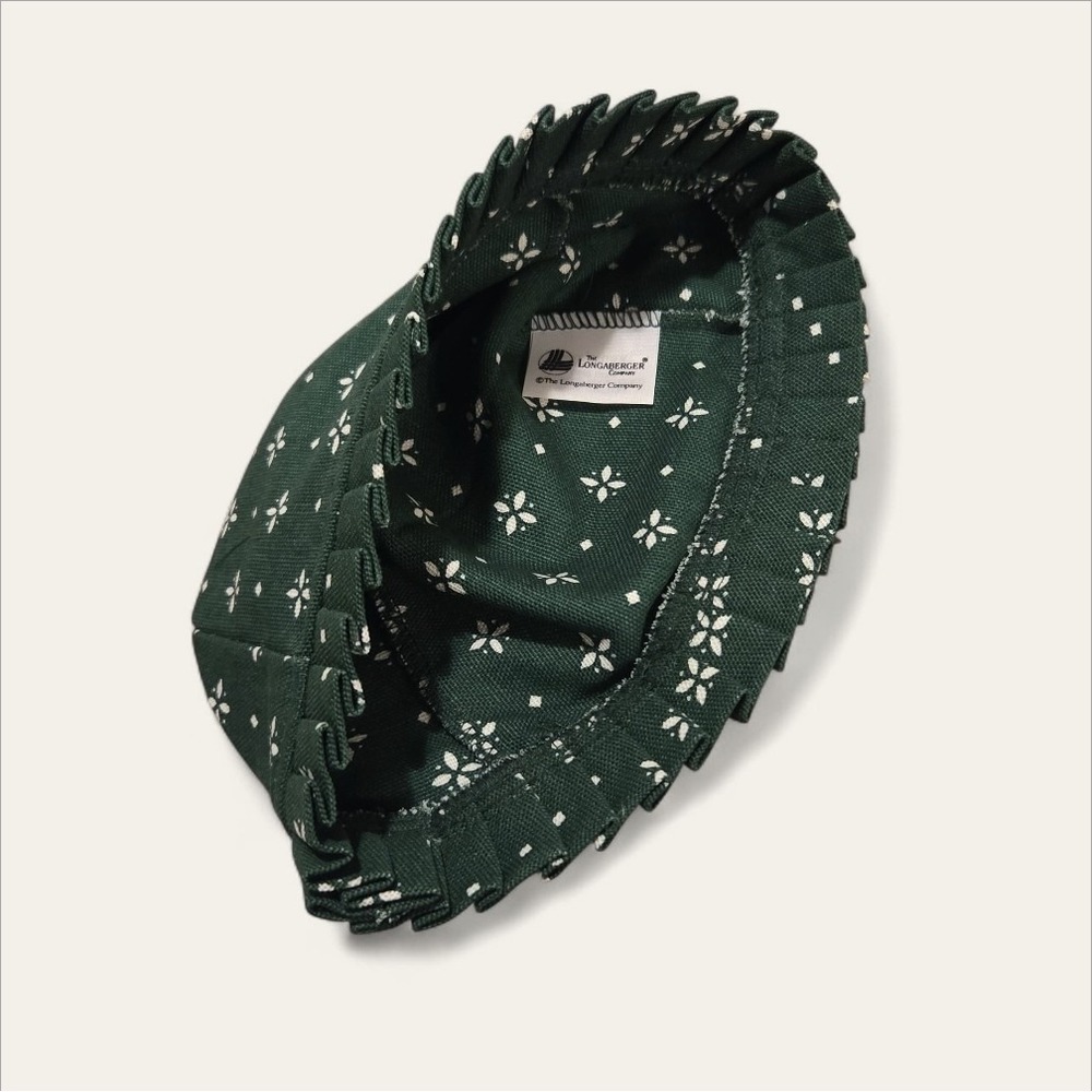 Longaberger Fabric Green Tea Basket‎ Liner 270064 New in Package - Picture 4 of 5